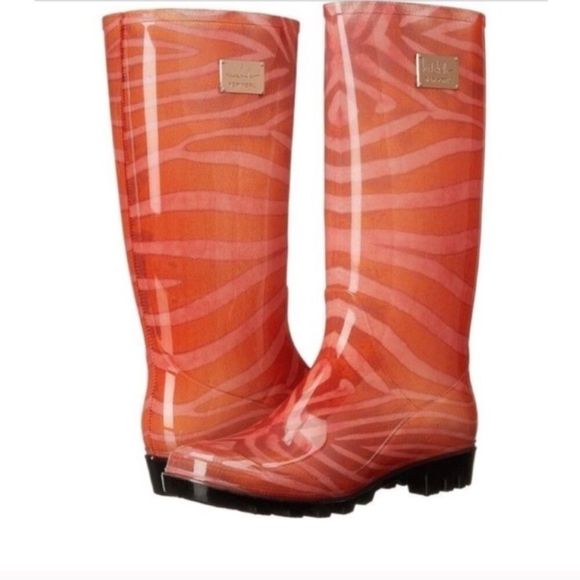 🎈Last 1 ! New Nicole Miller Waterproof Sushimi Rain Boots 6 - Picture 2 of 10
